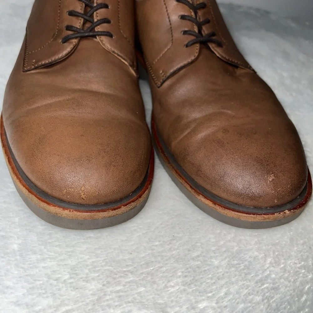 Gentle‎ Souls Oxfords Men's Size 8.5 Brown Cognac Leather Classic Shoes Designer